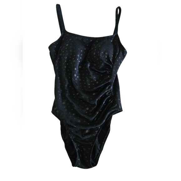 Cole Of Calidornia Elegant Black Women's One Piece Swim Suit Size 10. - Picture 1 of 9